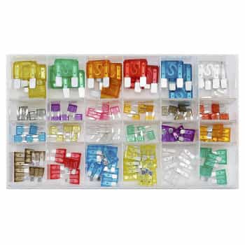 Assorted plug-in fuses 118 pieces