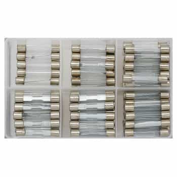 Assortment of glass fuses 95 pieces