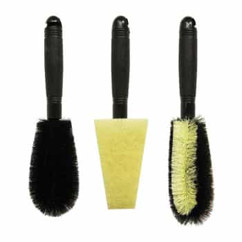 Wheel brush set