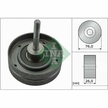 Deflection/Guide Pulley, v-ribbed belt 532035130 Ina