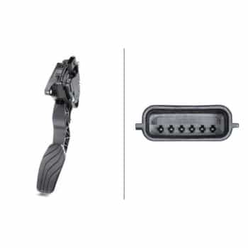 Sensor, accelerator pedal position