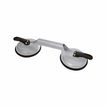 Vacuum lifter aluminum with 2 suction cups
