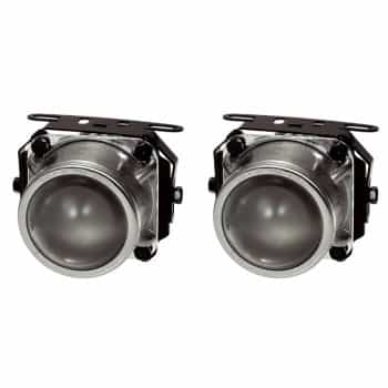 Set of universal fog lights Clear H7-12V-55W 74x156mm + ECE-R19 E-mark