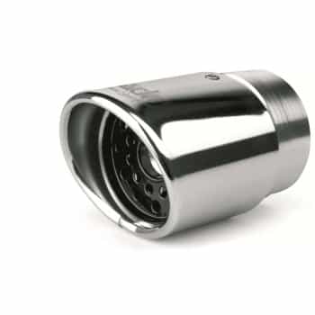 Simoni Racing Uitlaatsierstuk Oval / Oblique SS - 88x82 - Length 125mm - Assembly 74mm