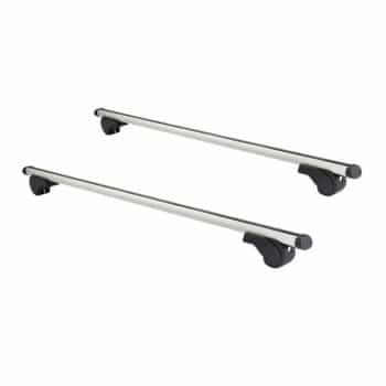 Roof rack set Twinny Load Aluminum A01 - With open roof rails