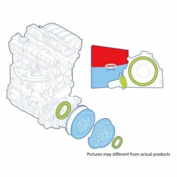 Shaft Seal Set, clutch