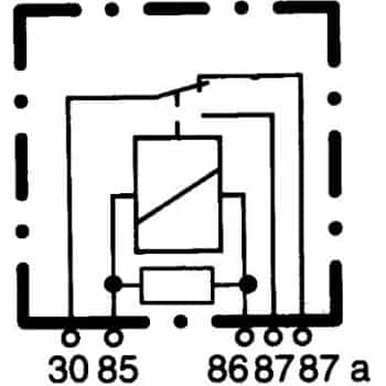 Relay, main current