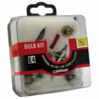 Carpoint spare bulb set H1/H7