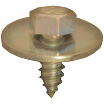 Hexagon head bolt OEM: 1101412 -9287493 6.3x16mm galvanized - 20 pieces
