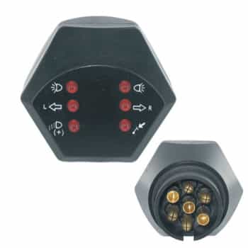 Socket test 7 pole
