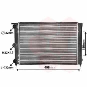 Radiator, engine cooling 58002039 International Radiators