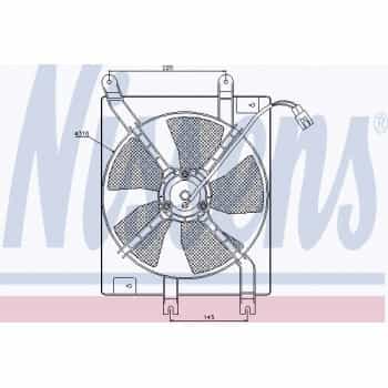 Fan, A/C condenser