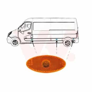 Side Marker Light 4388975 Van Wezel