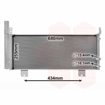 Condenser, air conditioning 56015701 International Radiators