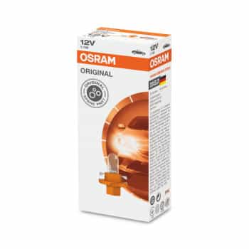 Osram BX8.4d orange 12V 1.1W