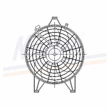 Fan, A/C condenser