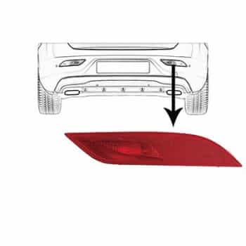 Rear Fog Light 5909930 Van Wezel