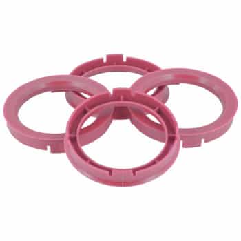 TPI ​Centering Rings 70.1->64.1mm Pink 4 pieces