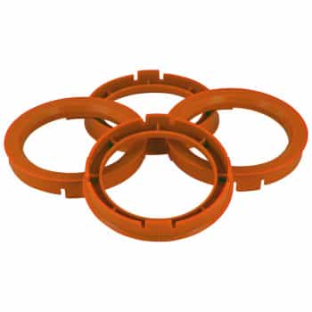 TPI Centering Rings 70.4->67.1mm Orange 4 pieces