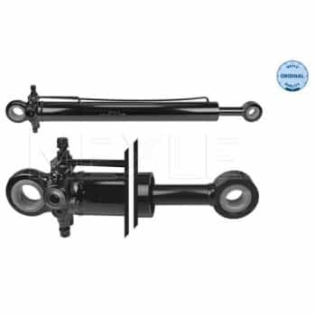 Tilt cylinder, cabin