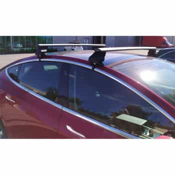 Roof rack set Twinny Load Aluminum suitable for Tesla Model 3