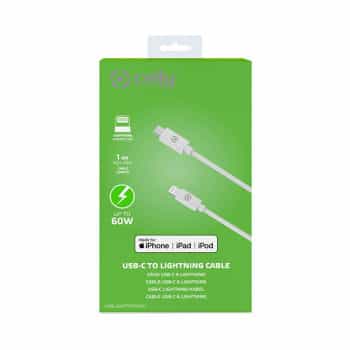 Celly USB-C - Lightning MFI cable