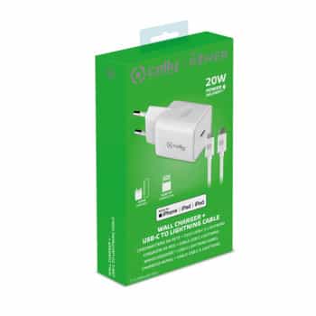Celly Fast Charger Home 20W USB-C Cable