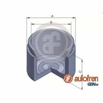 Piston, brake caliper