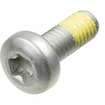 Screw set, brake disc