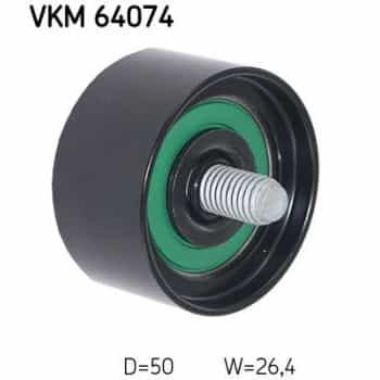 Deflection/Guide Pulley, v-ribbed belt VKM 64074 SKF