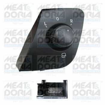 Switch, mirror adjustment