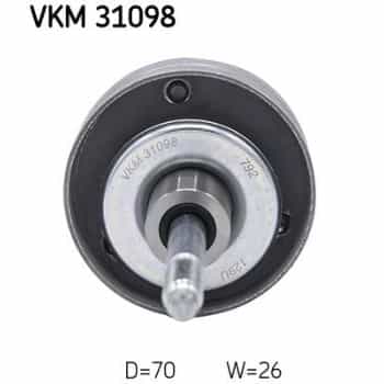 Deflection/Guide Pulley, v-ribbed belt VKM 31098 SKF