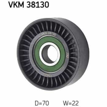 Deflection/Guide Pulley, v-ribbed belt VKM 38130 SKF
