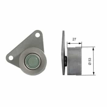 Deflection/Guide Pulley, timing belt PowerGrip® T42097 Gates