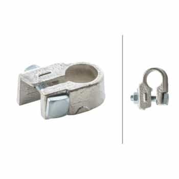 Battery/battery terminal clamp