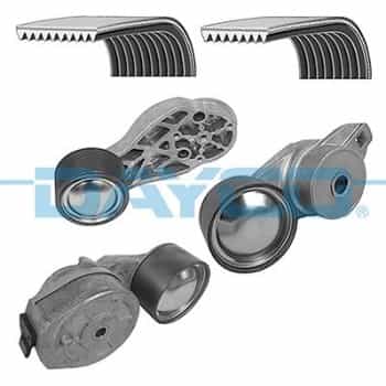 Poly V-belt set