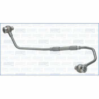 Oil pipe, turbocharger