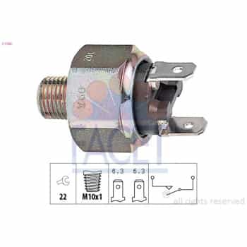Brake Light Switch Made in Italy - OE Equivalent 7.1102 Facet