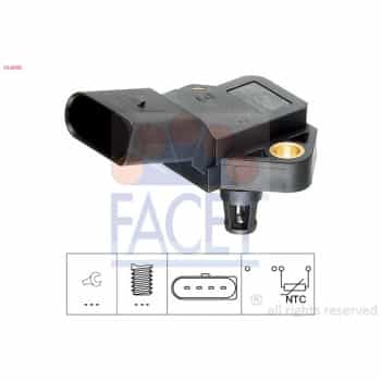 Sensor, intake air temperature Made in Italy - OE Equivalent 10.4040 Facet