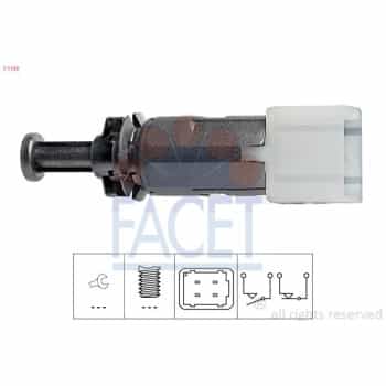 Brake Light Switch Made in Italy - OE Equivalent 7.1149 Facet