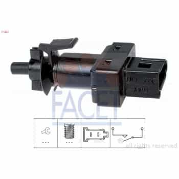 Brake Light Switch Made in Italy - OE Equivalent 7.1222 Facet
