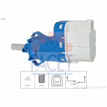 Brake Light Switch Made in Italy - OE Equivalent 7.1237 Facet