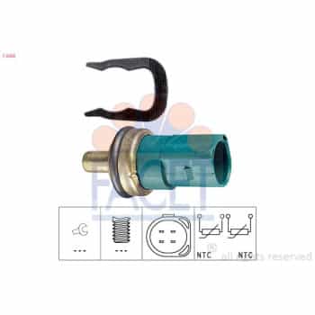 Sensor, coolant temperature Made in Italy - OE Equivalent 7.3258 Facet