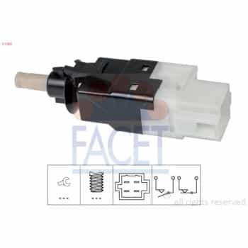 Brake Light Switch Made in Italy - OE Equivalent 7.1252 Facet