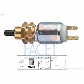 Brake Light Switch Made in Italy - OE Equivalent 7.1014 Facet