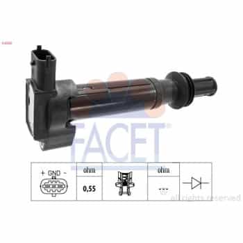 ignition coil 9.6520 Facet