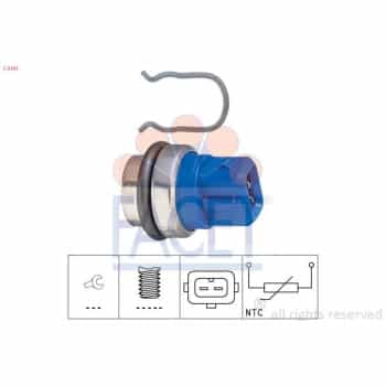 Sensor, coolant temperature Made in Italy - OE Equivalent 7.3101 Facet