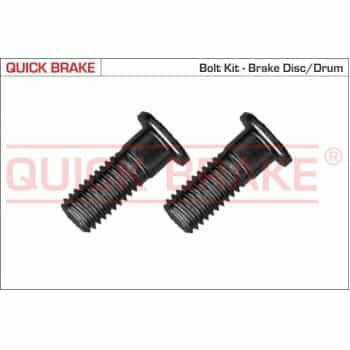 Screw set, brake disc