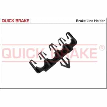 Holder, brake line WD Quick Brake