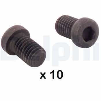 Screw, brake disc